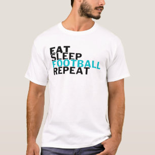 Camiseta Jogadores de futebol do Eat Sleep