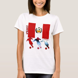 Camiseta Jogadores de futebol peruanos