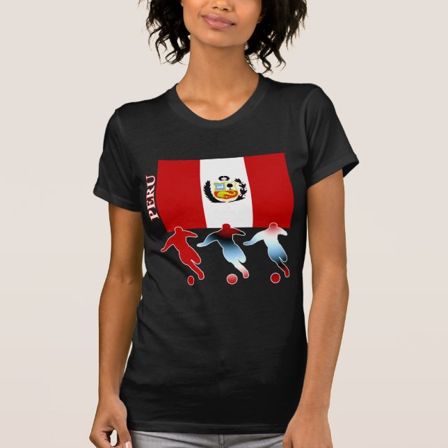 Camiseta Jogadores de futebol peruanos (Frente)