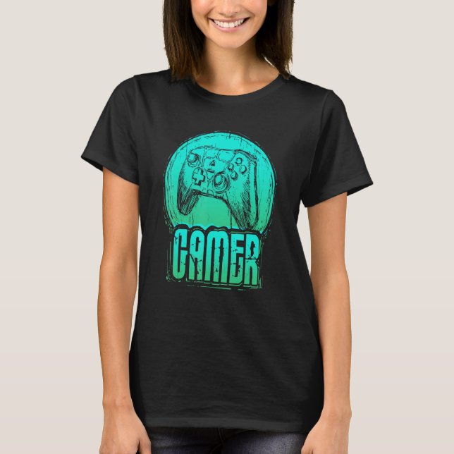 Camiseta Jogadores de games bons (Frente)