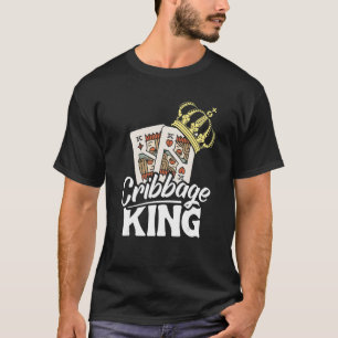 Camiseta Jogadores de Jogo de Parcerias do King Cribbage
