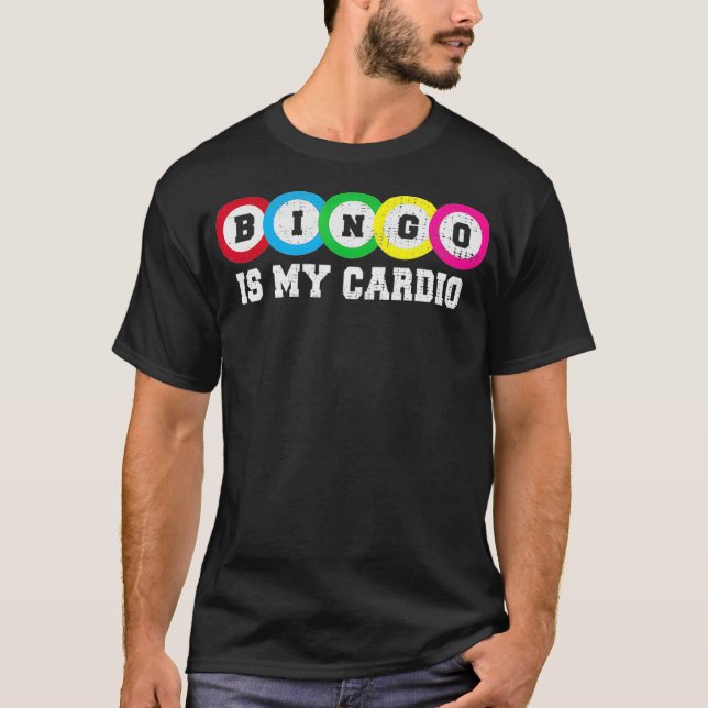 Camiseta Jogadores de Jogo do Bingo da Sorte Citam Exercíci (Frente)