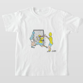 Camiseta : Jogadores de Lacrosse .