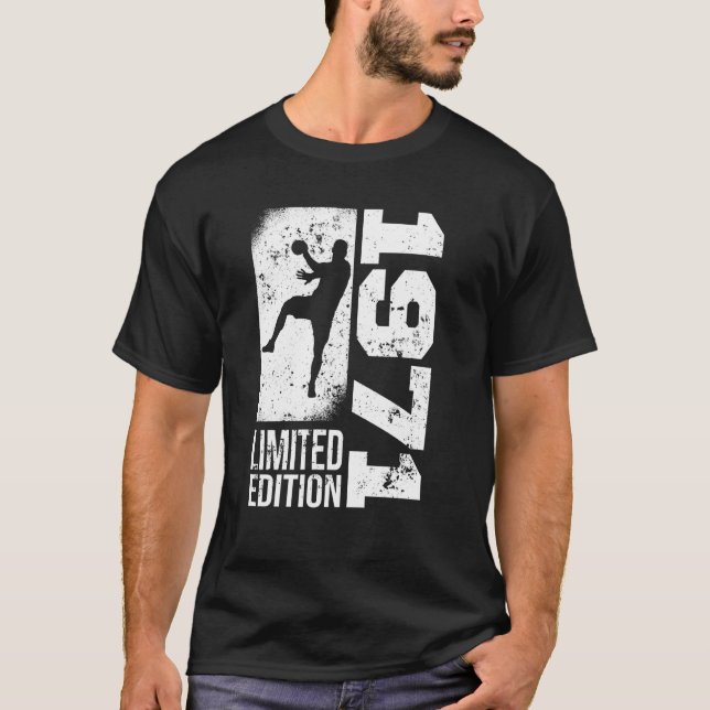 Camiseta Jogadores de mão Jogo de handebol de 1971 (Frente)