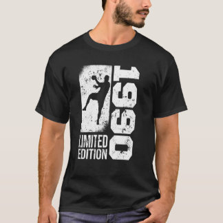 Camiseta Jogadores de mão Jogo de handebol de 1990
