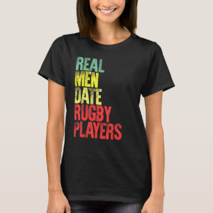 Camiseta Jogadores de Rugby do Real Men do namorando