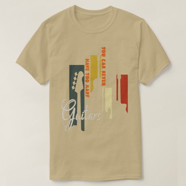 Camiseta Jogadores De Violão De Bass Que Você Nunca Pode Te (Frente do Design)