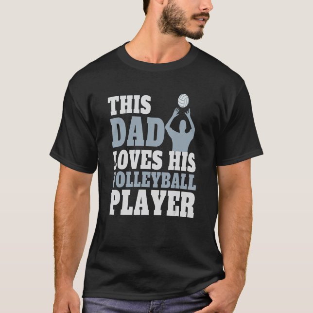 Camiseta Jogadores De Voleibol Que Dizem Pai Da (Frente)