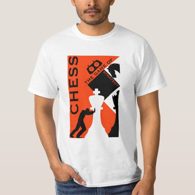 Camiseta Jogadores de xadrez (Frente)