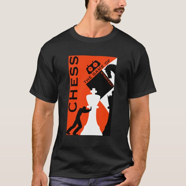 Camiseta Jogadores de xadrez (Frente)