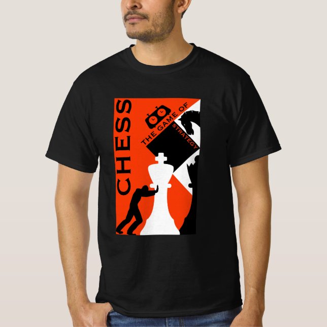 Camiseta Jogadores de xadrez (Frente)