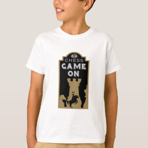 Camiseta Jogadores de Xadrez Competitivos