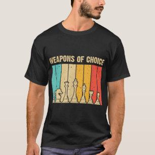 Camiseta Jogadores De Xadrez legal Arte Para Homens Jogo De