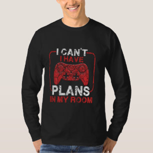 Camiseta Jogadores Engraçados Em Meu Quarto Videos games Me