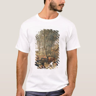 Camiseta Jogadores fora de uma pensão, c.1660-63 do Skittl