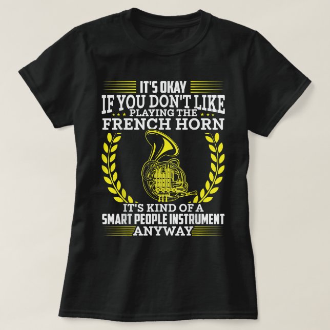 Camiseta Jogadores Franceses Do Horn Jogadores Franceses Do (Frente do Design)