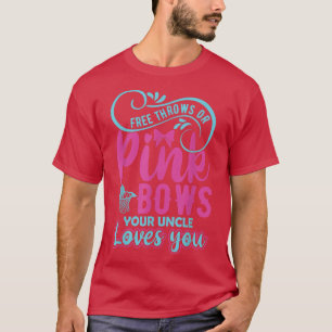 Camiseta Jogadores livres ou Arcos cor-de-rosa Seu tio ama