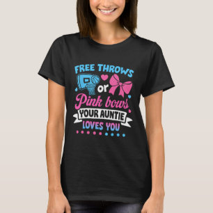 Camiseta Jogadores livres ou Arcos cor-de-rosa tia ama você