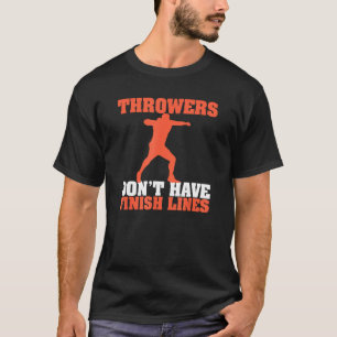 Camiseta Jogadores não têm linhas acabadas jogando tiro