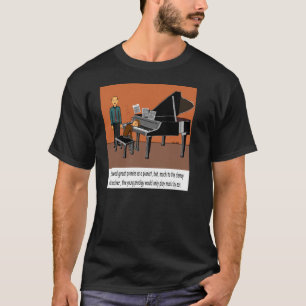 Camiseta Jogando a música pela orelha