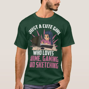 Camiseta Jogando Lover Gamer Girls Mulheres Desenterrando J