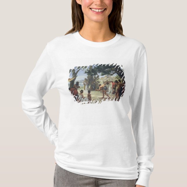 Camiseta Jogando o disco, 1875 (Frente)