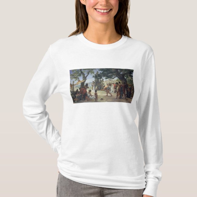 Camiseta Jogando o disco, 1875 (Frente)