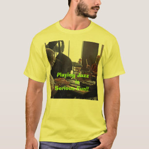 Camiseta Jogando o jazz …