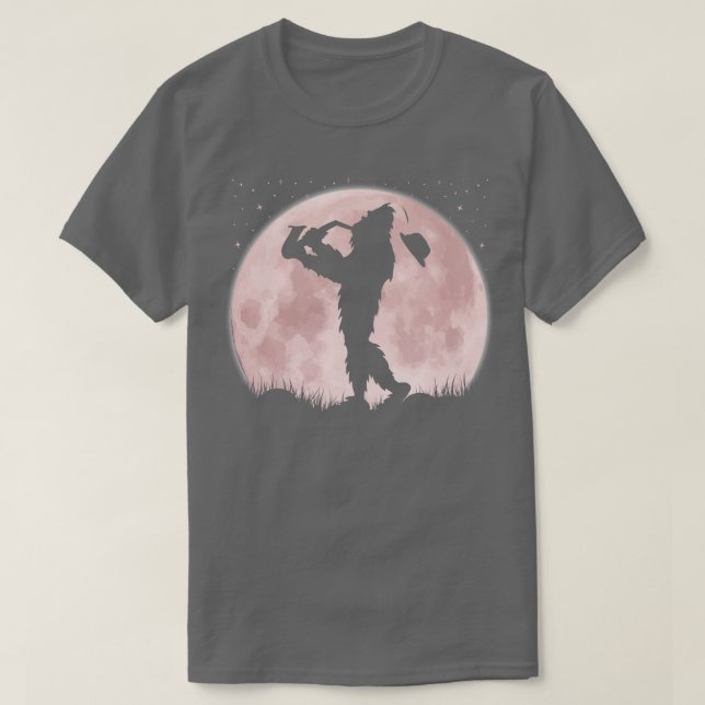 Camiseta Jogando Saxofone (Frente do Design)