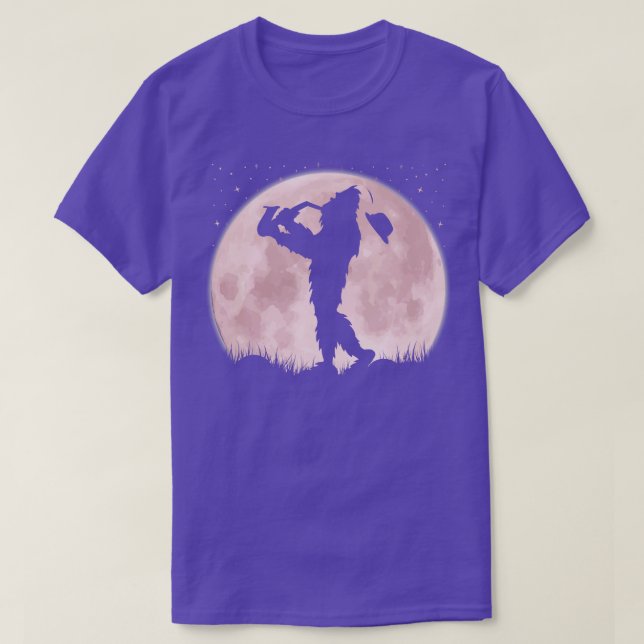Camiseta Jogando Saxofone (Frente do Design)