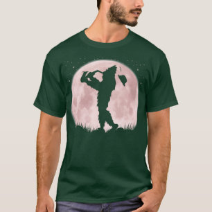 Camiseta Jogando Saxofone Full Moon
