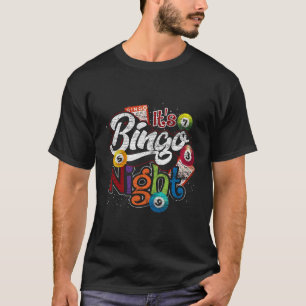 Camiseta Jogando Seu Bingo Noturno Da Loteria