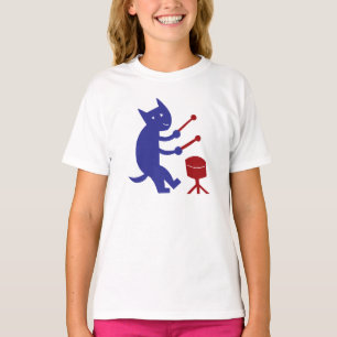 Camiseta Jogando um cilindro