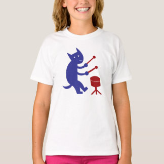 Camiseta Jogando um cilindro