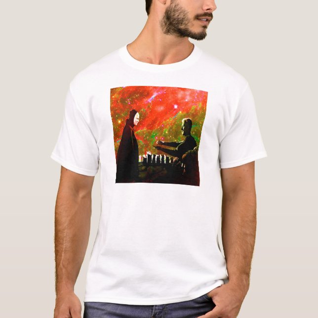 Camiseta Jogando xadrez com a morte (Frente)
