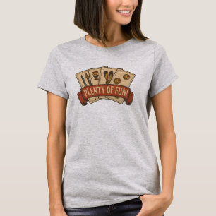 Camiseta Jogar com Paixão – Jogo de Cartas Clássico Briscol