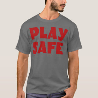 Camiseta Jogar crianças seguras