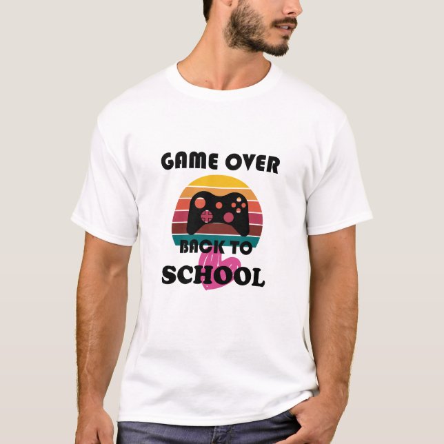CAMISETA JOGAR DE VOLTA À ESCOLA (Frente)