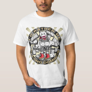 Camiseta Jogar Dominó