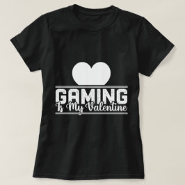 Camiseta Jogar é meu Namorados - Design Engraçado de Gamer 