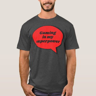 Camiseta Jogar É Meu Sobrepoderoso Gag Sarcástico Gift F