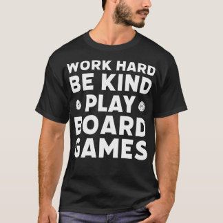 Camiseta Jogar Jogos do Conselho Engraçado Jogo Noite Engra