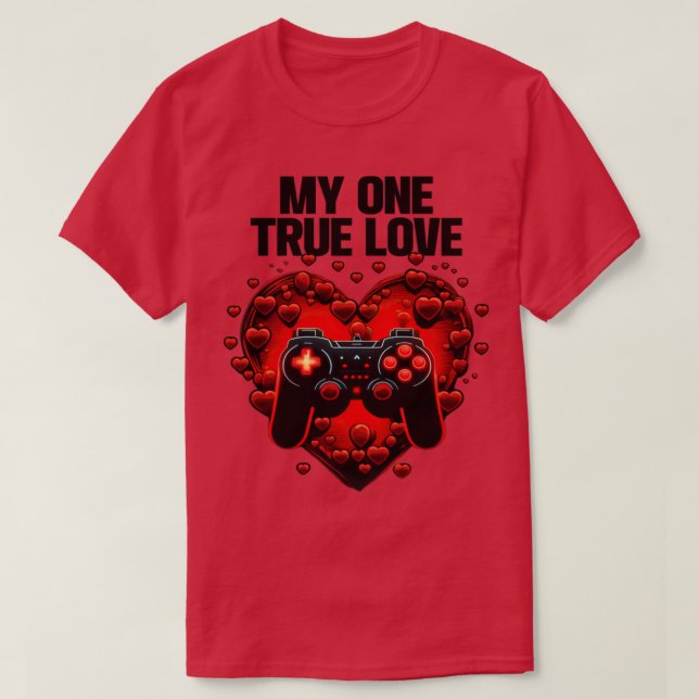 Camiseta Jogar Meu Único Amor Verdadeiro (Frente do Design)