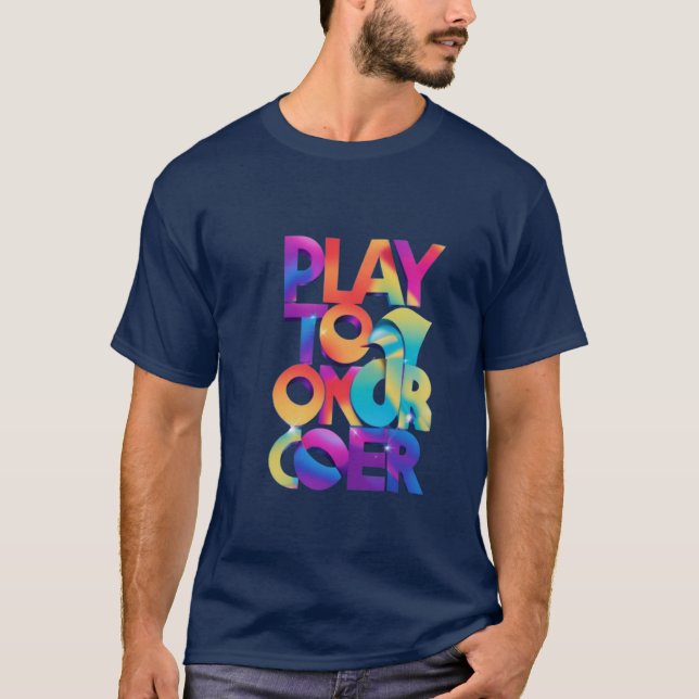 Camiseta Jogar para Conquistar (Frente)