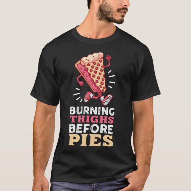 Camiseta Jogger & Marathon do Retro Cake Runner (Frente)