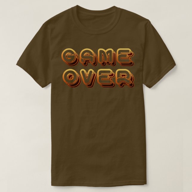 Camiseta Jogo Acabado (Frente do Design)