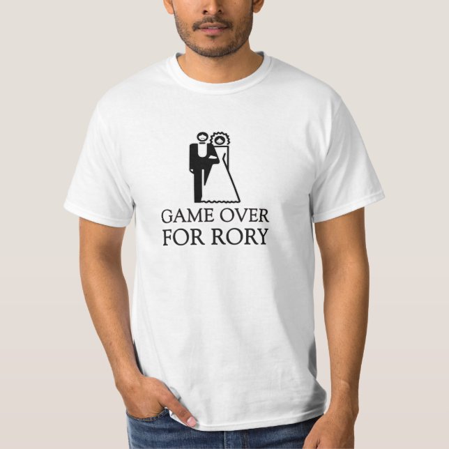 Camiseta Jogo Acabado Para Rory (Frente)