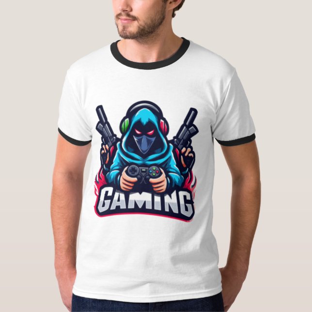 Camiseta Jogo Assassin Ringer Tee - Freefit Naturalmente" (Frente)