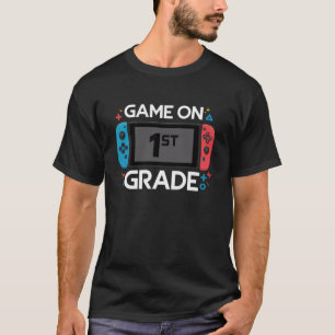 Camiseta Jogo Ativado 1ª Série Volta às Aulas Gamer Diverti