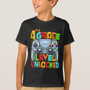 Camiseta Jogo Ativado 4ª Série Byck To School Nível 4ª Séri